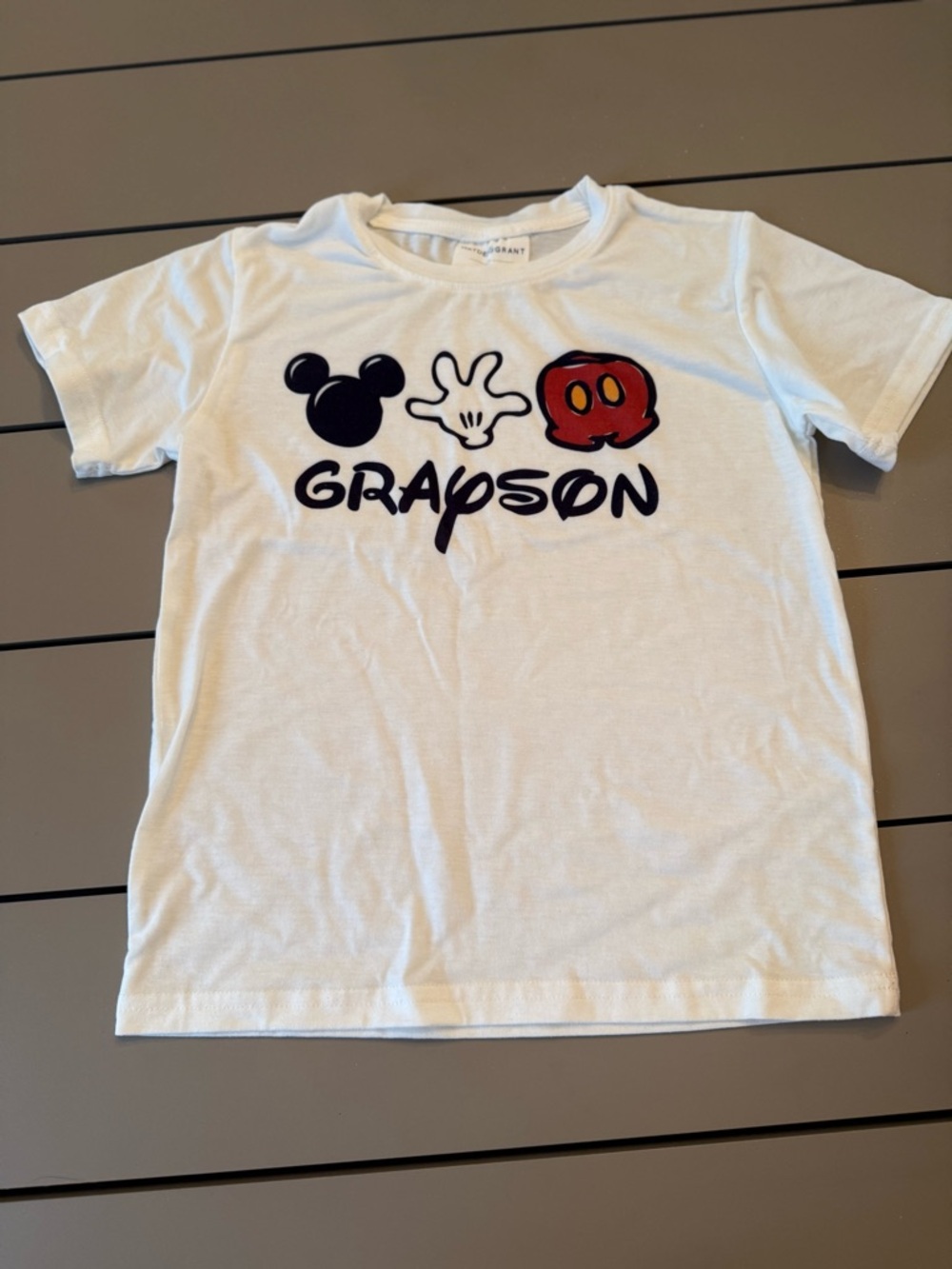 Custom Disney shirt (Grayson)